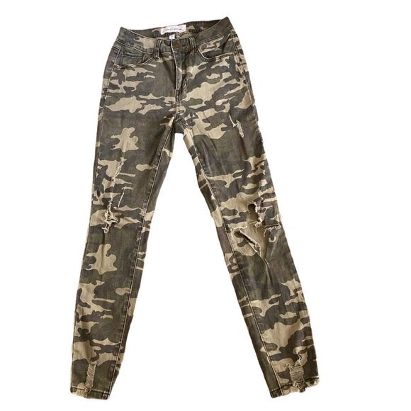Ashley Mason Camo Pants Size 1 - Picture 1 of 4